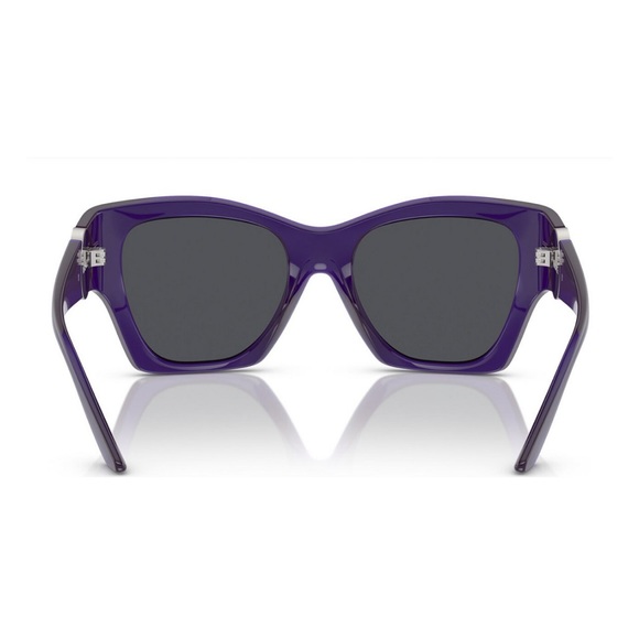 Versace PURPLE MEDUSA RUNWAY SQUARED SUNGLASSES — Includes Versace Hard Case - Picture 6 of 8